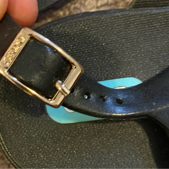 Oka B. Carson Licorice Womens Ankle Strap Size 6 - Picture 3 of 4